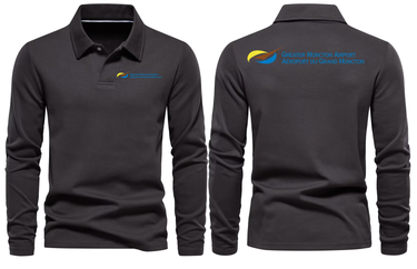 MONCTON AIRPORT LONG SLEEVE POLO